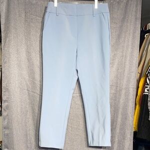Sky Blue Women's Cropped Pants